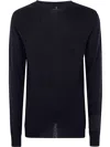 Md75 Wool Crew Neck Sweater Clothing In Blue