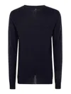 Md75 Wool Crew Neck Sweater Clothing In Blue