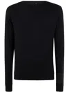 Md75 Wool Basic Crew Neck Sweater Clothing In Black