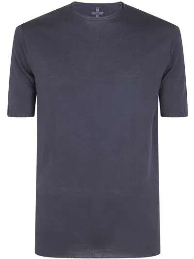 Md75 Round Neck Sweater In Purple