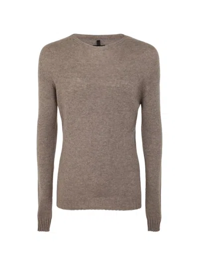 Md75 Round-neck Sweater In Gray