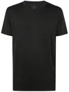 Md75 Short Sleeves Linen T-shirt In Blue