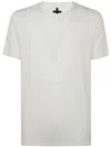 Md75 Short Sleeves Linen T-shirt Clothing In White