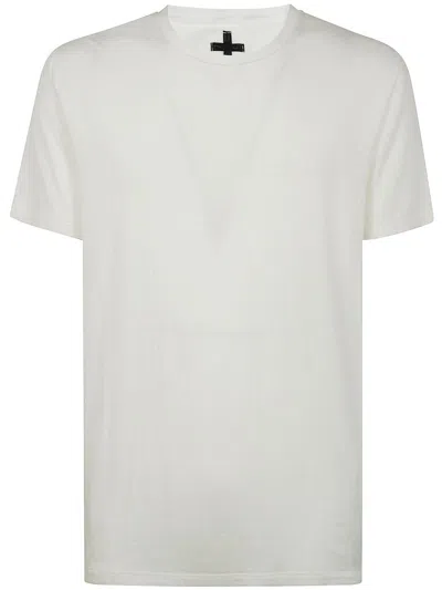 Md75 Short Sleeves Linen T-shirt Clothing In White