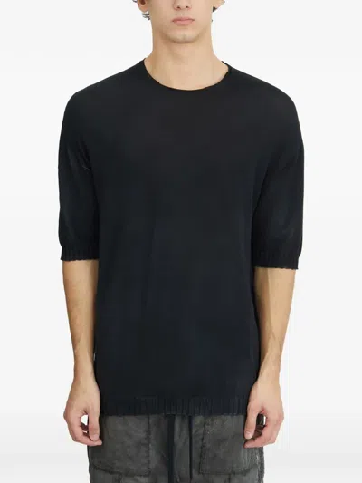 Md75 Short-sleeves Cotton T-shirt In Blue