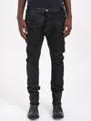 Md75 Slim Denim Trousers In Black