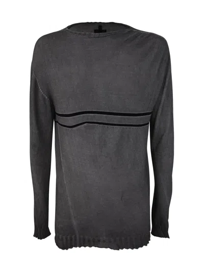 MD75 MD75 STRIPED ROUND NECK PULLOVER