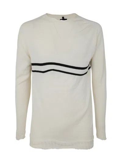MD75 MD75 STRIPED ROUND NECK PULLOVER