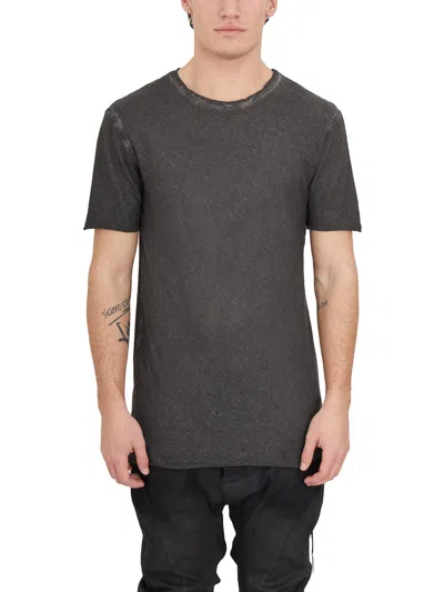 Md75 T-shirt Girocollo In Cotone In Gray