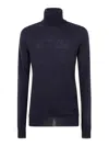 Md75 Turtle Neck Cashmere Sweater Clothing In Blue