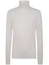 Md75 Turtle Neck Cashmere Sweater Clothing In Snow