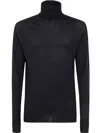 Md75 Turtle Neck Sweater In Black