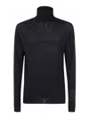 Md75 Turtle Neck Sweater In Black