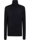 Md75 Turtle Neck Merinos Sweater Clothing In Blue