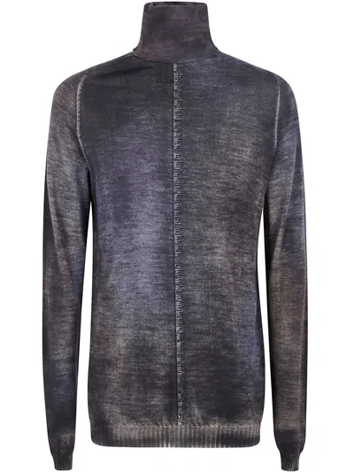 Md75 Turtle Neck Sweater In Blue