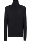 Md75 Turtle Neck Merinos Sweater Clothing In Black