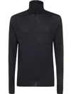 Md75 Turtle Neck Sweater In Black