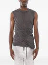 Md75 Washed-effect Tank In Gray