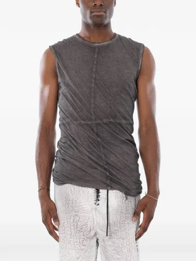 Md75 Washed-effect Tank In Gray