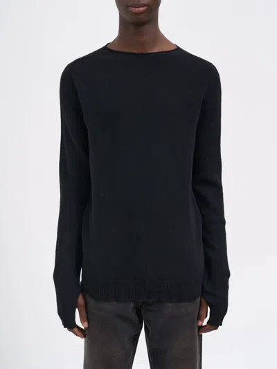 Md75 Wool Crew Neck Sweater In Black