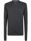 Md75 Wool Crew Neck Sweater Clothing In Gray