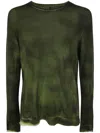 Md75 Wool Spray Crew Neck Sweater