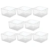 Mdesign Large Plastic Storage Organizer Container Bin In Transparent