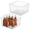 Mdesign Plastic Kitchen Pantry Storage Organizer Container Bin