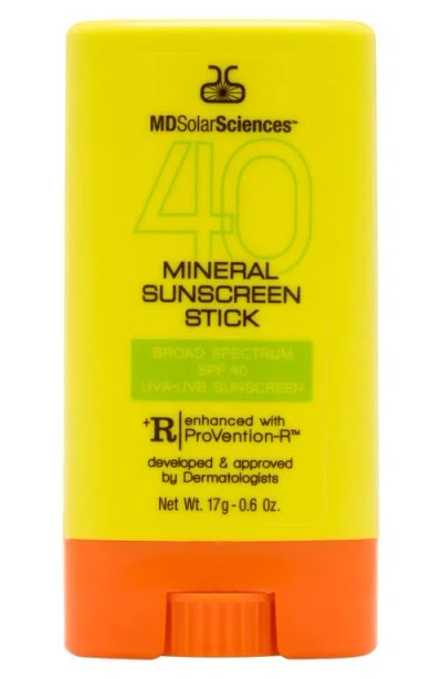 Mdsolarsciences ™ Mineral Sunscreen Stick Spf 40 In Transparent