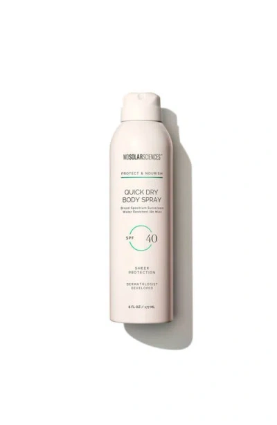 Mdsolarsciences Quick Dry Body Spray Spf 40 In Neutral