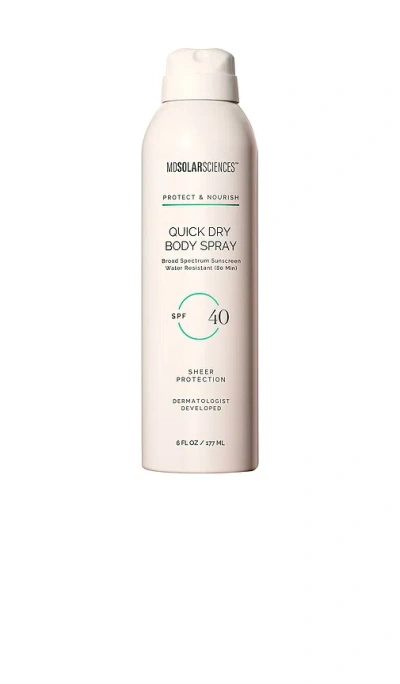 Mdsolarsciences Quick Dry Body Spray Spf 40