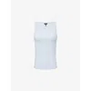 Me And Em Womens  Ultimate Round-neck Stretch-cotton Vest