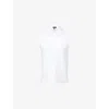 Me And Em And Em Womens Fresh White Scalloped Sleeveless Cotton Top In White