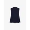 ME AND EM AND EM WOMENS NAVY CHUNKY SWING KNITTED VEST TOP&NBSP;
