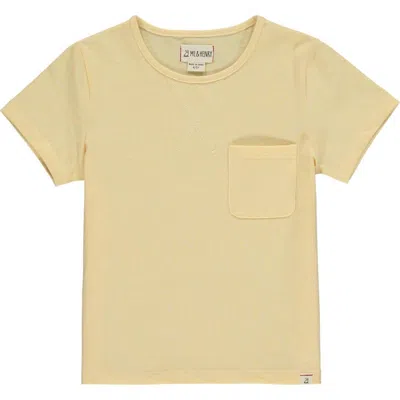 Me & Henry Kids' Boy's Sports Tee In Yellow