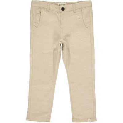Me & Henry Kids' Boys Antony Pants In Tan In Neutral