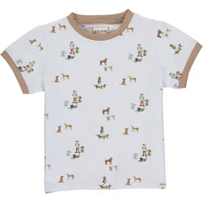 Me & Henry Kids' Boys Henry Tee In White