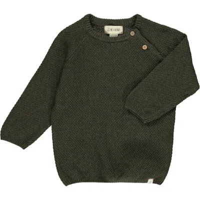Me & Henry Kids' Boys Roan Sweater In Green In Multi