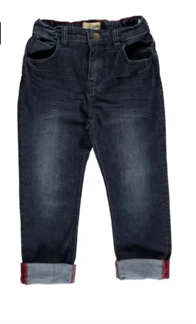 Me & Henry Kids' Infant & Boys Jeans In Blue Denim