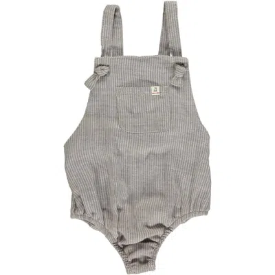 Me & Henry Kid's Reef Bubble Onesie In Brown