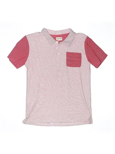 Pre-owned Me And Henry Kids' Short Sleeve Button Down Shirt In Pink