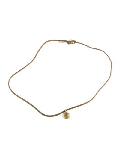 Pre-owned Me&ro 18k Diamond Concave Skull Pendant Necklace, 21.5" In Multi