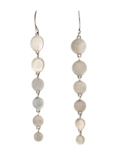 Pre-owned Me&ro Disc Drop Earrings In Multi