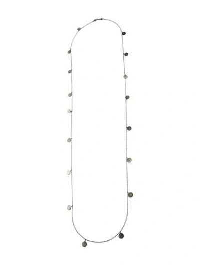 Pre-owned Me&ro Multi Discs Station Necklace, 46"