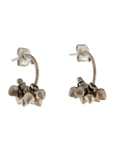 Pre-owned Me&ro Shaker Ball Hoop Earrings In Multi