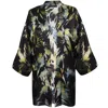 Me&thee Women's Finest Hour Silk Print Kimono In Multi