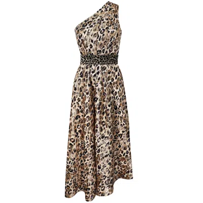Me&thee Women's Last Light Animal Print Dress In Multi