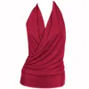 Me&thee Women's Hearsay Pink Halter Neck Top In Red