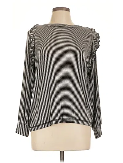 Pre-owned Me+em 3/4 Sleeve T-shirt In Gray
