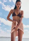 Me+em Adjustable Triangle Bikini Top Cinnamon Brown In Brown